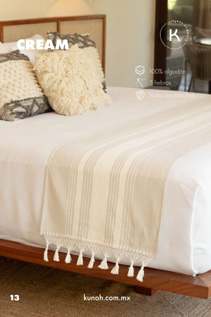 KUNOH Pies de cama estilo oaxaqueño
