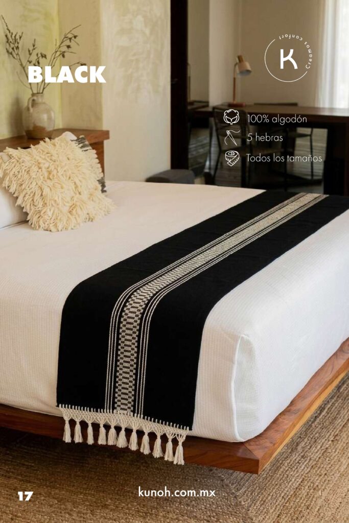 KUNOH Pies de cama estilo oaxaqueño