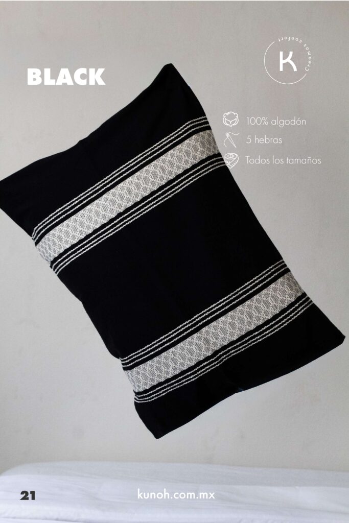 KUNOH Fundas de almohada estilo oaxaqueño
